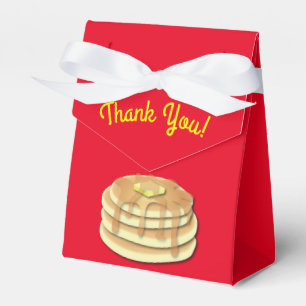 Pancake Birthday Party Favor Box