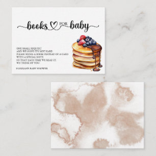 Pancake   Books for Baby Enclosure Card
