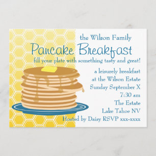 Pancake Breakfast Invitation