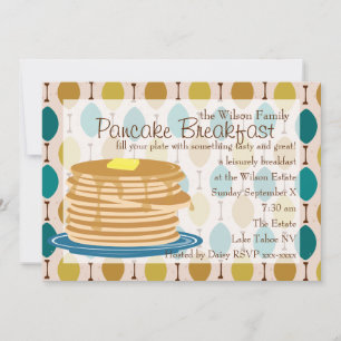 Pancake Breakfast Invitation