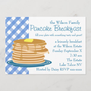 Pancake Breakfast Invitation