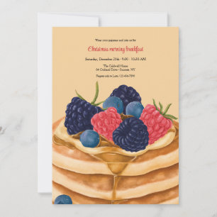 Pancake Breakfast Invitation