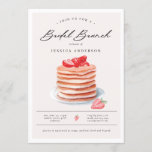 Pancake Bridal Brunch Bridal Shower Invitation<br><div class="desc">Pancake Bridal Brunch Bridal Shower Invitation</div>