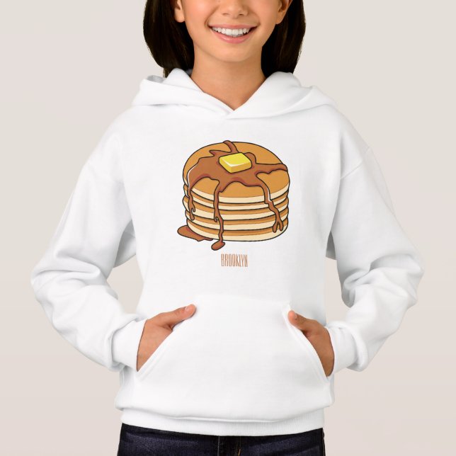 Pancake cartoon illustration  (Front)