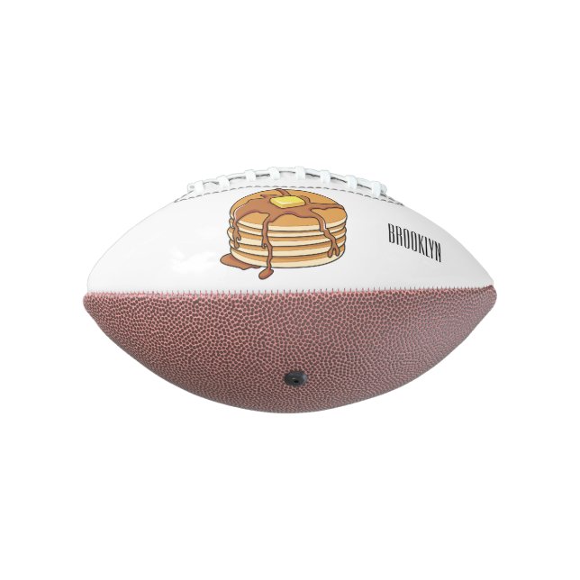 Pancake cartoon illustration  football (Rotated 270)