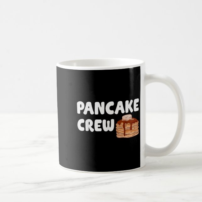 Pancake Crew Funny Pancake Lover Pancake Christmas Coffee Mug (Right)