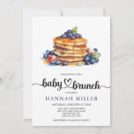 Pancake | Cute Baby Shower Invitations<br><div class="desc">Pancake | Cute Baby Shower Invitations.</div>