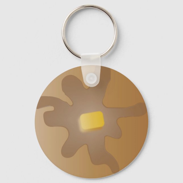 Pancake Keychain (Front)