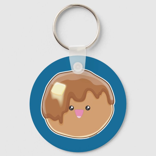 Pancake! Keychain (Front)