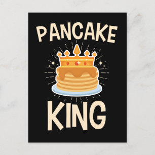 Pancake King Postcard