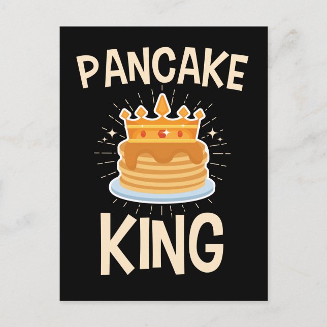 Pancake King Postcard (Front)