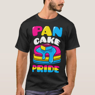 Pancake Pride Panseual Rainbow Flag Flapjack Homos T-Shirt