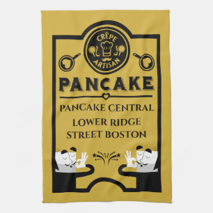 Pancake Seller Promotional Kitchen Towel