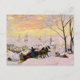 “Pancake Week” art postcard