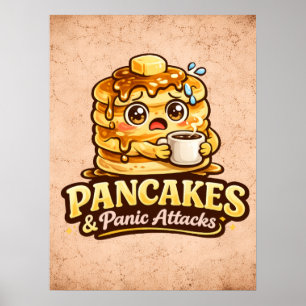 Pancakes and Panic Attacks - Foodie Fiends Poster