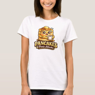 Pancakes and Panic Attacks - Foodie Fiends T-Shirt