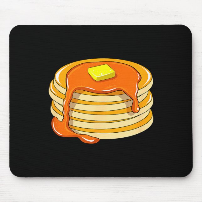 Pancakes And Syrup  Mouse Pad (Front)