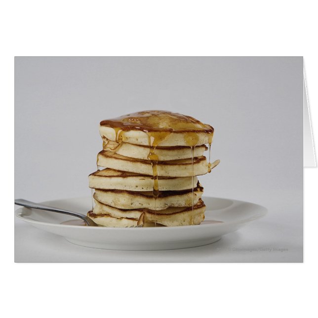 Pancakes au sirop (Devant horizontal)