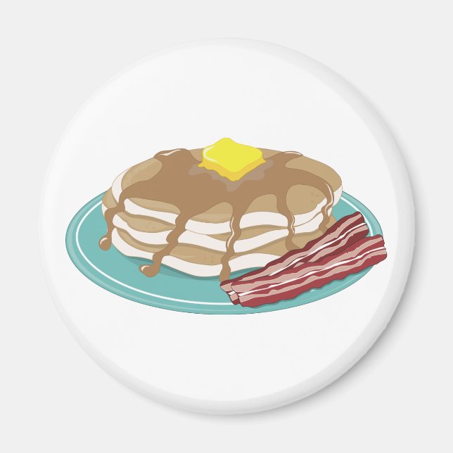 Pancakes Bacon Magnet (Front)