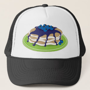 Pancakes Blueberry Trucker Hat