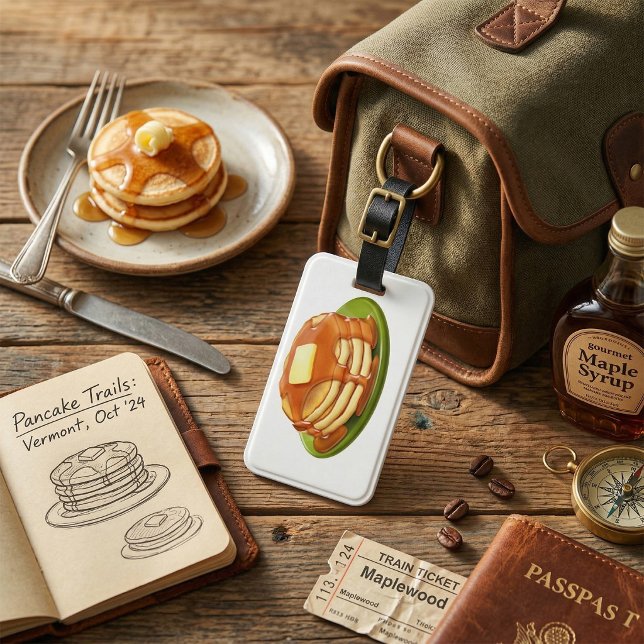 Pancakes Luggage Tags (Creator Uploaded)