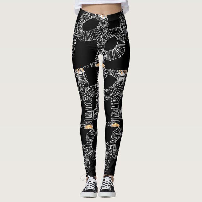Pancakes Not So Short Stack Leggings (Front)