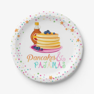 Pancakes & Pajamas Plate