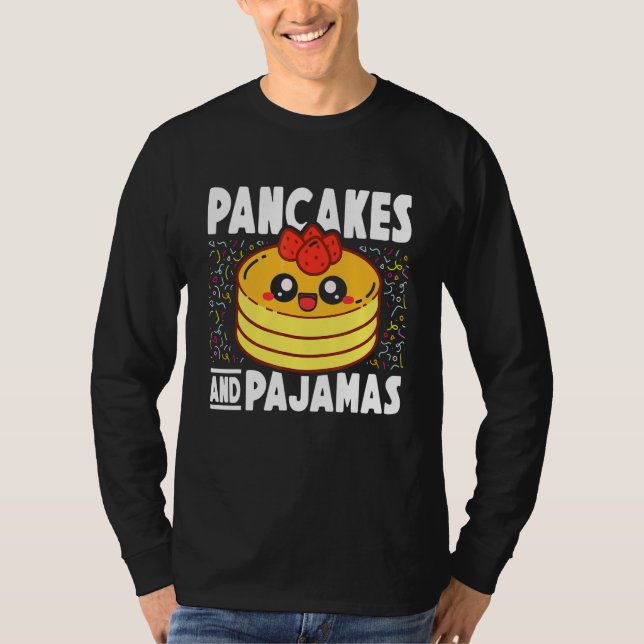 Pancakes & Pyjamas  Pancake 2 T-Shirt (Front)