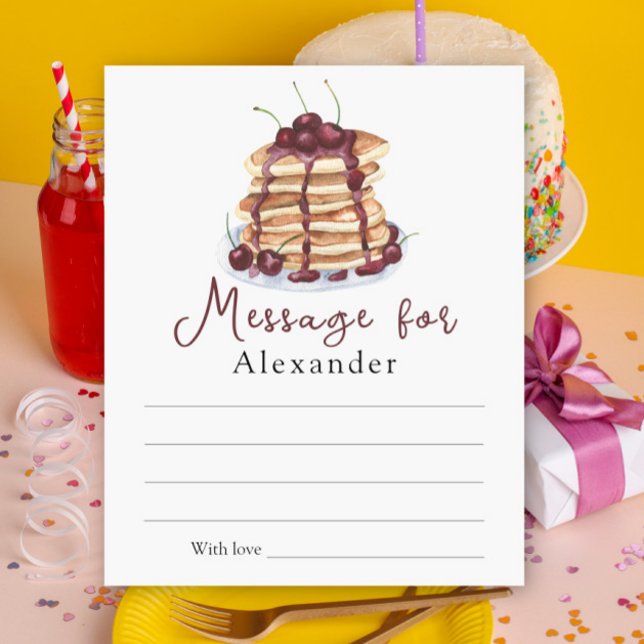 Pancakes Time Capsule Message (Creator Uploaded)