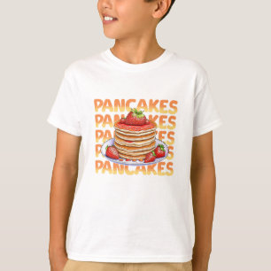 Pancakes Topped with Strawberries T-Shirt