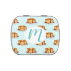 Pancakes with Maple Syrup & Polkadot Pattern