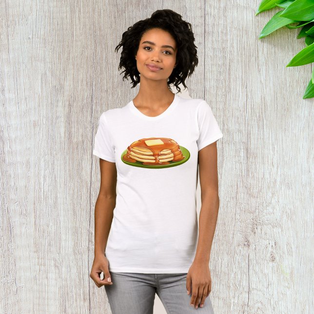 Pancakes Womens T-Shirt (Creator Uploaded)