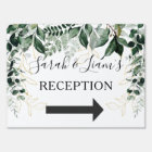 Aquarelle Botanique Verdure Mariage jardin extérie