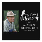 Faire-part de la mort | Photo en mémoire d'amour