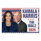 Kamala Harris Tim Walz 2024 Photo du président amé