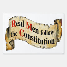 Les vrais hommes suivent la Constitution