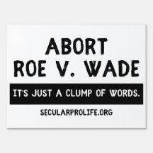 Signal Abort Roe c. Wade