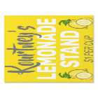 Stand de citronnade personnalisé