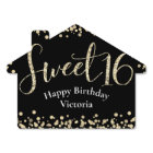 Sweet 16 Black Gold Parties scintillant Jardin d'a