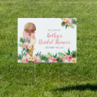 Tropical Floral Glace Welcome Douche nuptiale