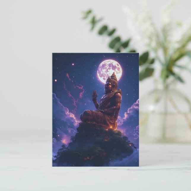 Pancer Jagat (Center of the Universe/World) Postcard (Standing Front)