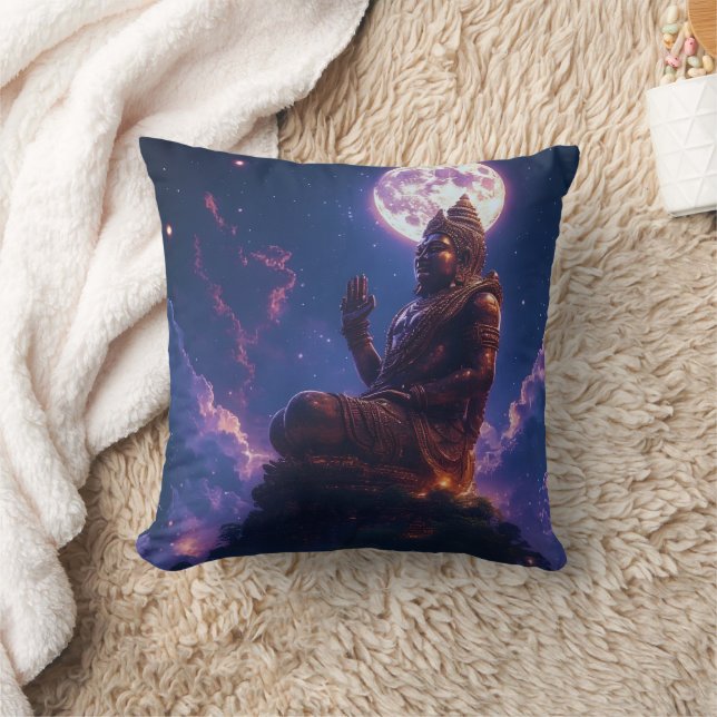 Pancer Jagat (Center of the Universe/World) Throw Pillow (Blanket)
