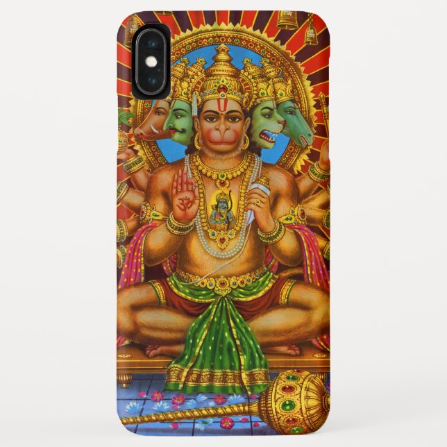 Panchamukha Hanuman Case-Mate iPhone Case (Back)