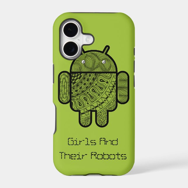 Pancho Doodle Character for the Android™ robot (Back)