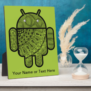 Pancho Doodle Character for the Android™ robot Plaque
