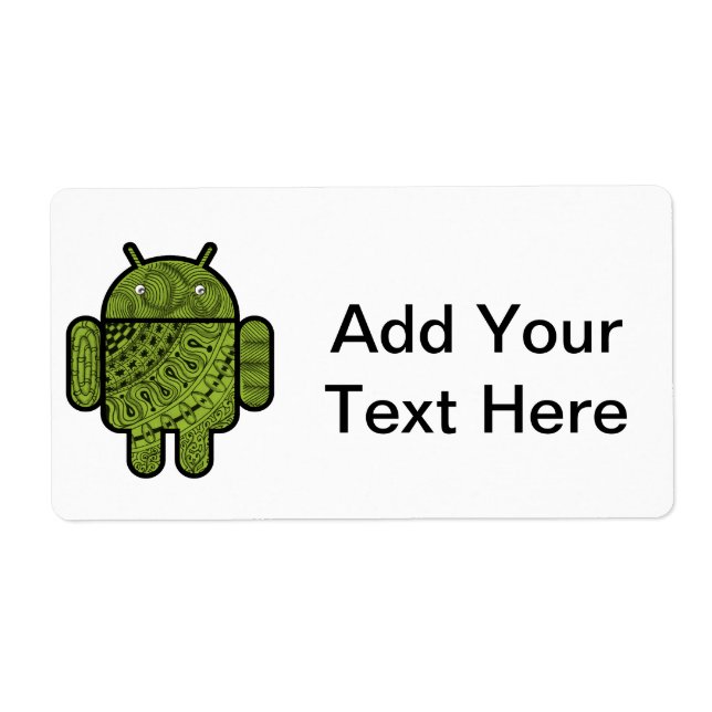 Pancho Doodle Character pour le robot Android™ (Devant)