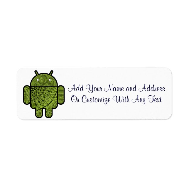Pancho Doodle Character pour le robot Android™ (Devant)