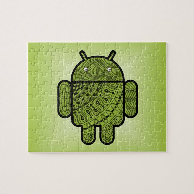 Pancho Doodle for Android™ Jigsaw Puzzle (Horizontal)
