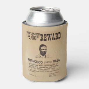 Pancho Villa 🔥 Mexican Hero General Can Cooler