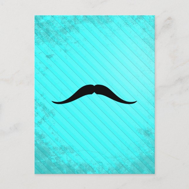 Pancho Villa Moustache Postcard (Front)